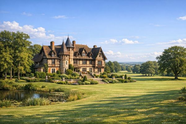 Manoir majestueux et son parc