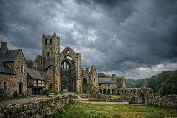 Abbaye inspirée de l'abbaye de Hambye