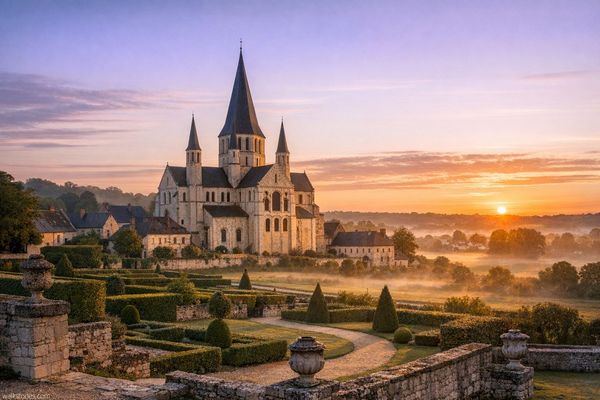 Abbaye inspirée de l'abbaye Saint-Georges de Boscherville