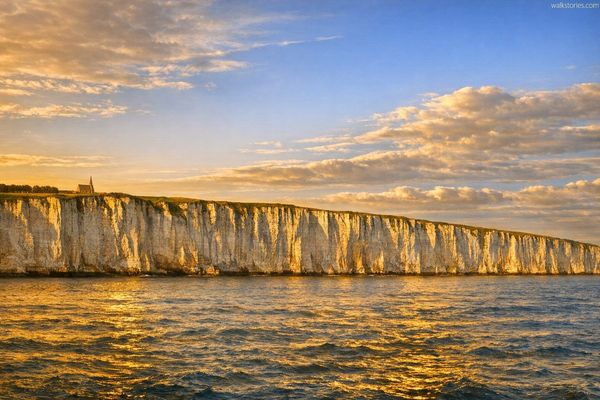 Front de mer sur la côte d'Albâtre