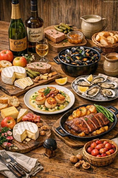 Table gastronomique normande