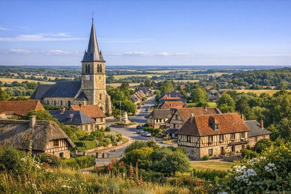 Village typique du Pays du Roumois