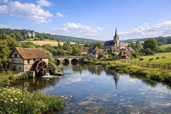 Belle atmosphère du Pays d'Avre, Eure et Iton