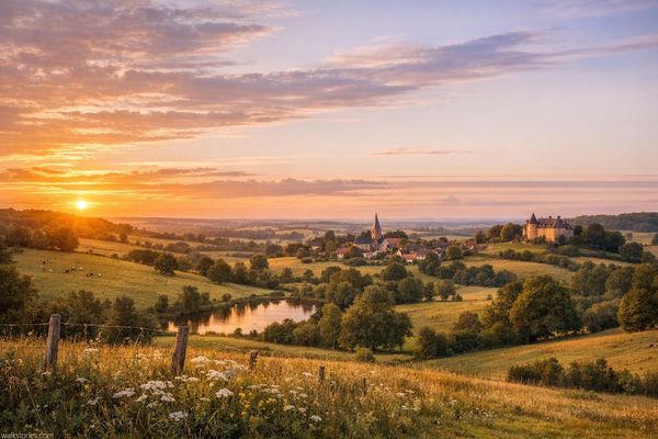 Soir d'été, dans le Pays du Perche ornais