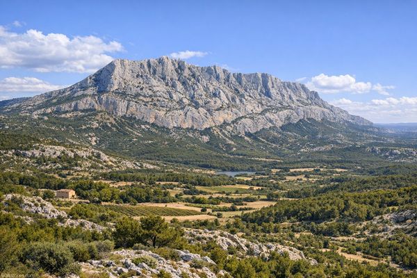La montagne Sainte-Victoire